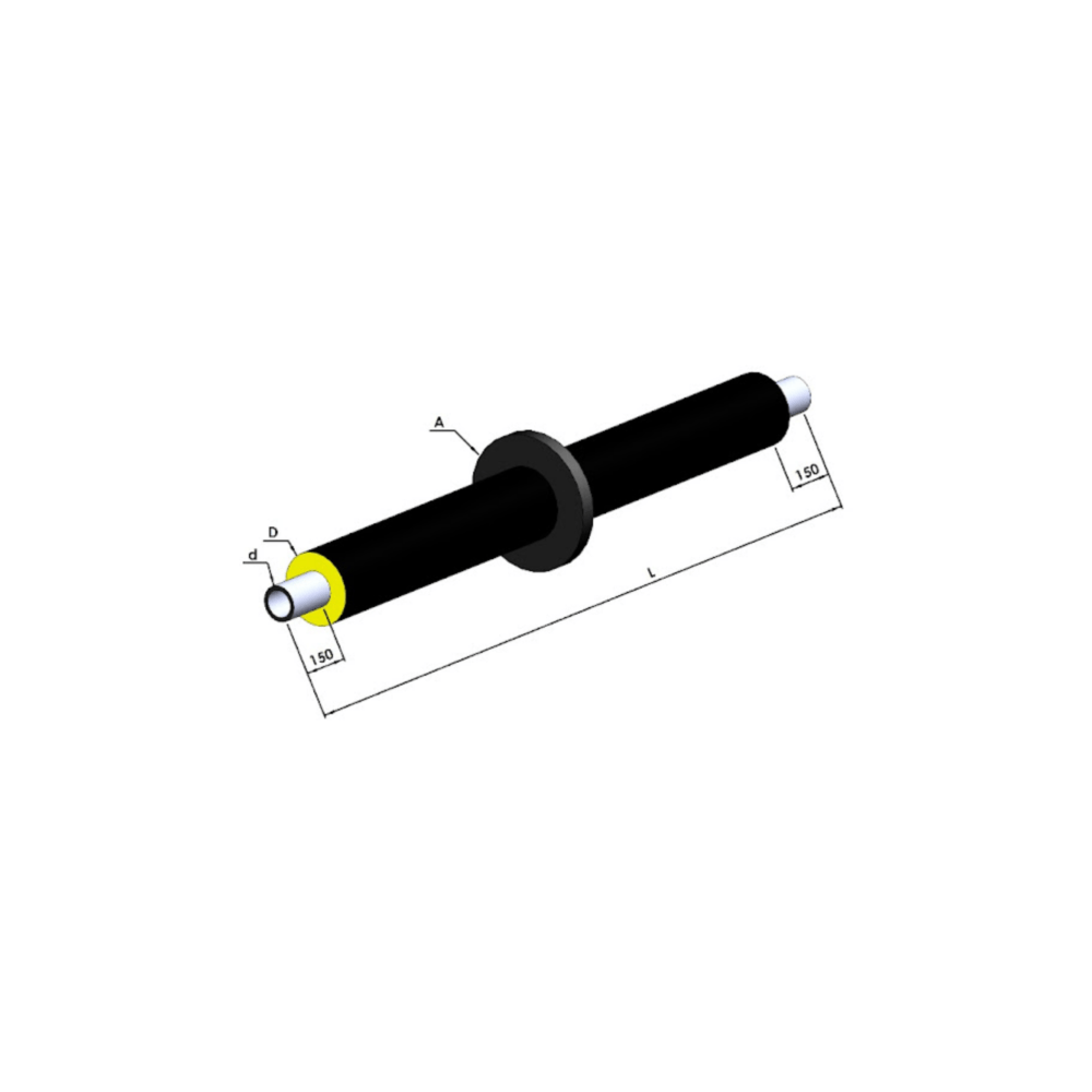 پشتیبانی ثابت پیش عایق GC-153-19-ISB005