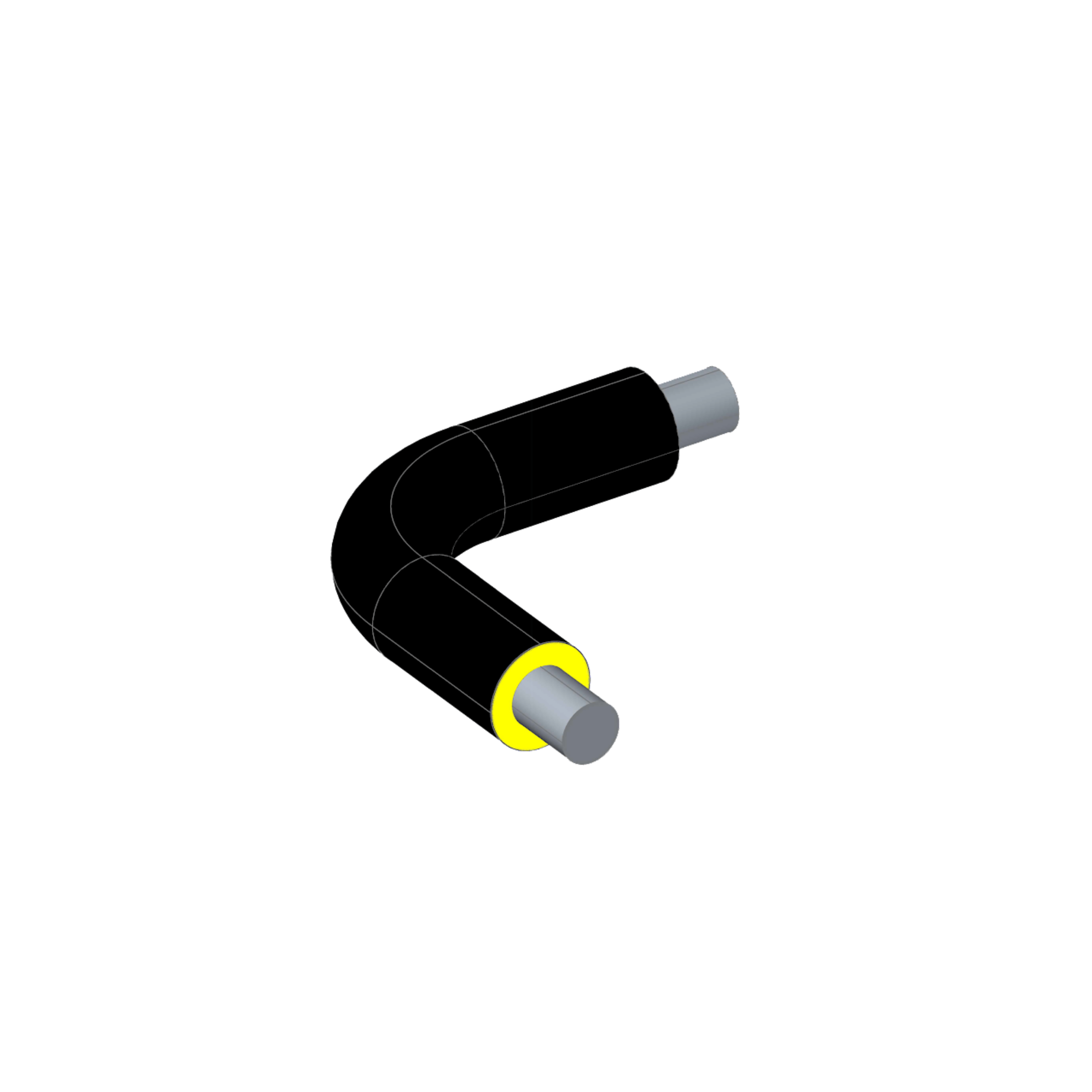 Ön İzolasyonlu Dirsekler GC-153-19-IDR004