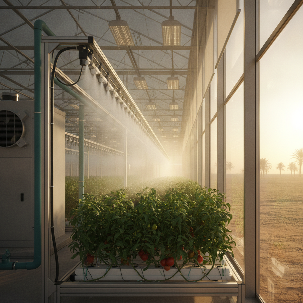 Energy-efficient cooling systems and optimization of greenhouse cooling energy consumption in a modern UAE greenhouse